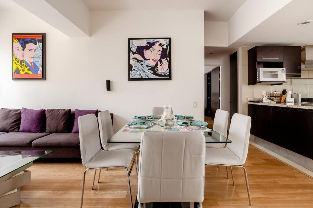 Beautiful Apartment In Polanco Area With Amenities مدينة مكسيكو المظهر الخارجي الصورة